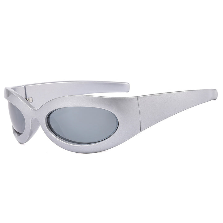 Women’s fashionable sunglasses with oval frame and modern finish Stornfield