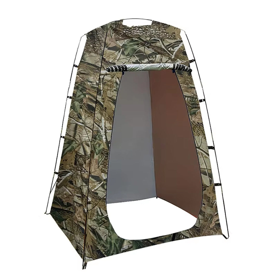 Portable privacy shower tent with quick pop up frame and detachable waterproof floor Stornfield