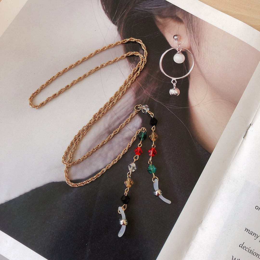 Artistic Beaded Eyewear Chain Stornfield 1786692235