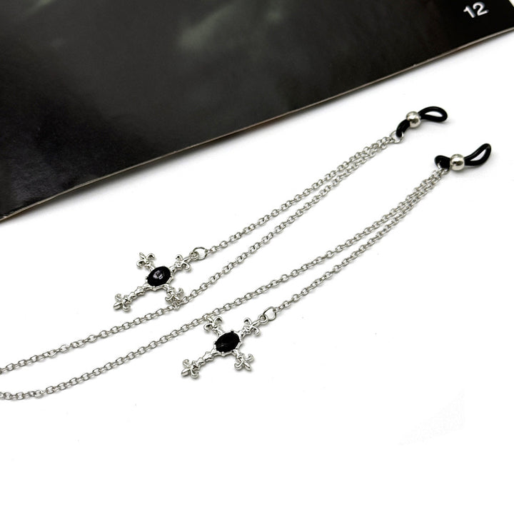 Ornate Skull Pendant Eyewear Chain Stornfield