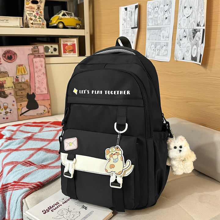 Backpack with Playful Design and Innovative Compartments Stornfield