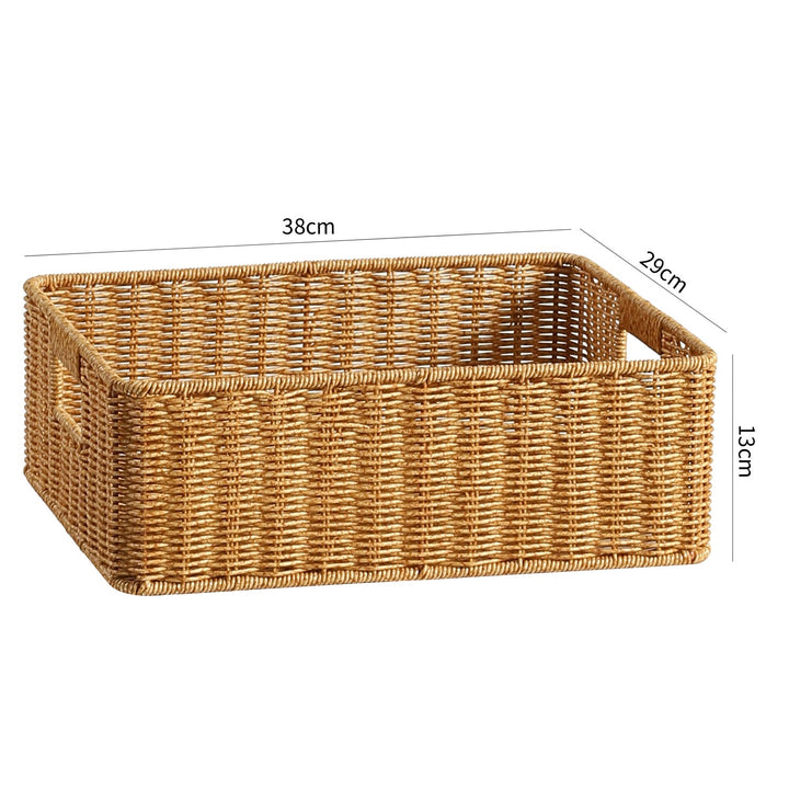 Storage Basket with Ergonomic Handles Stornfield