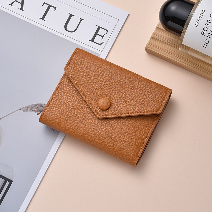 Premium Textured Leather Coin Wallet Stornfield