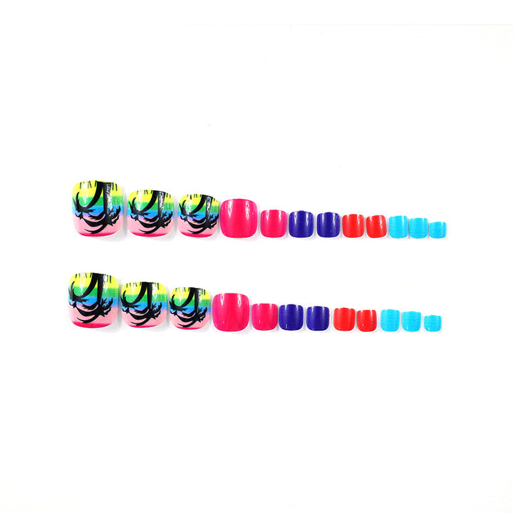 Artistic Vibrant Nail Art Stornfield