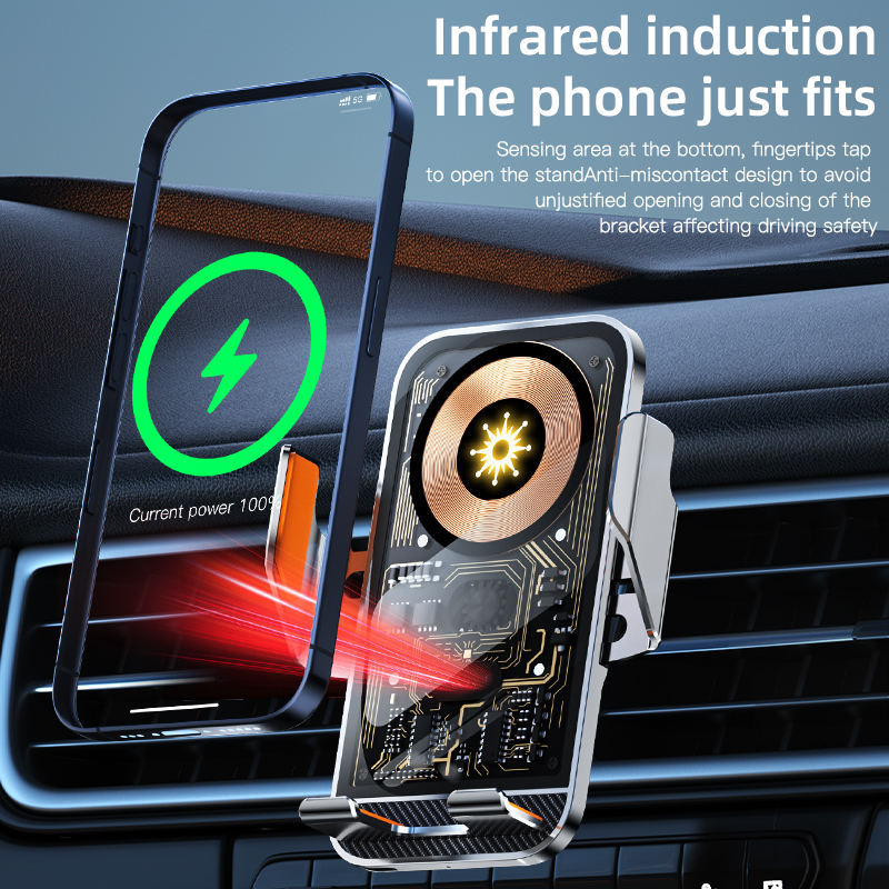 Unisex Smartphone Holder with innovative wireless charging technology Stornfield