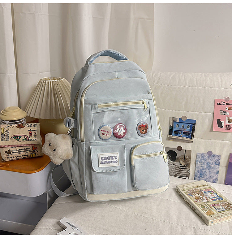 Stylish Utility School Backpack Stornfield