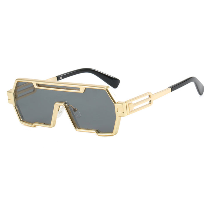 Women's futuristic sunglasses in striking hexagon design Stornfield