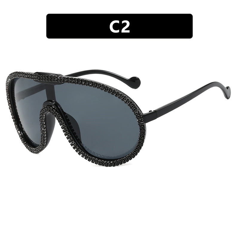 Women's extravagant sunglasses with sparkling frame Stornfield