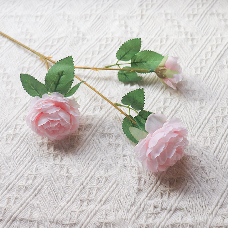 Elegant Faux Rose Stem