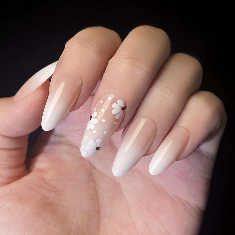 Floral Ombre Press-On Nail Art Stornfield