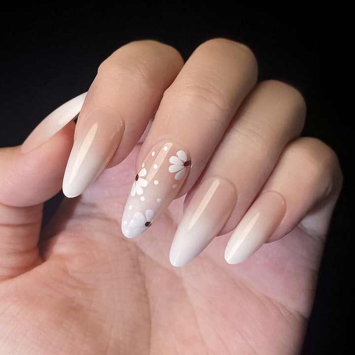 Floral Ombre Press-On Nail Art Stornfield
