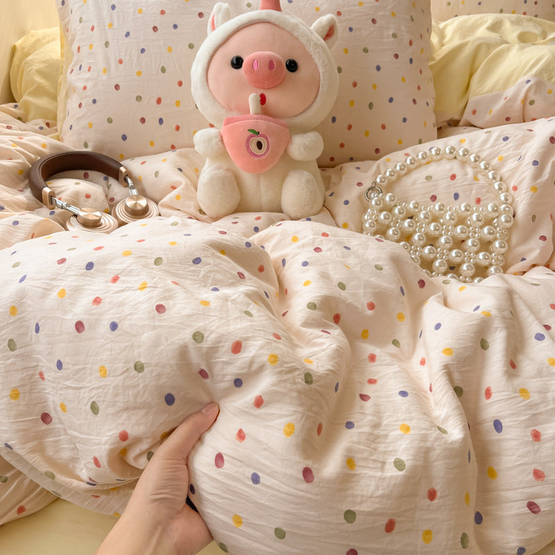 Floral Patterned Comforter Set