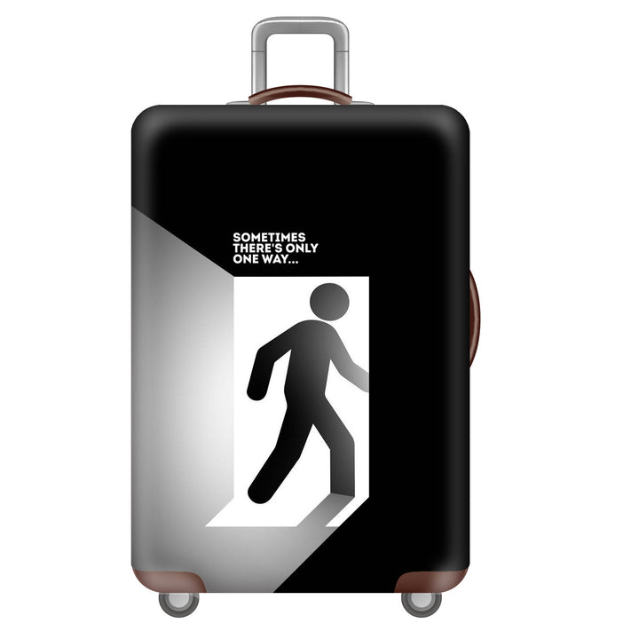 Unisex Hard-shell Suitcase with Impressive Futuristic City Design Stornfield
