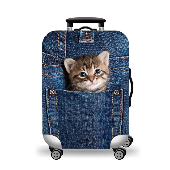 Unisex nan Kids Cabin Trolley with international landmark motif and lightweight ABS shell Stornfield