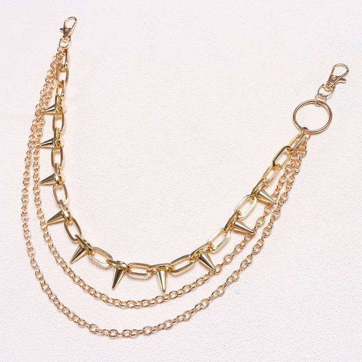 Fashionable chain belt with stud accents Stornfield