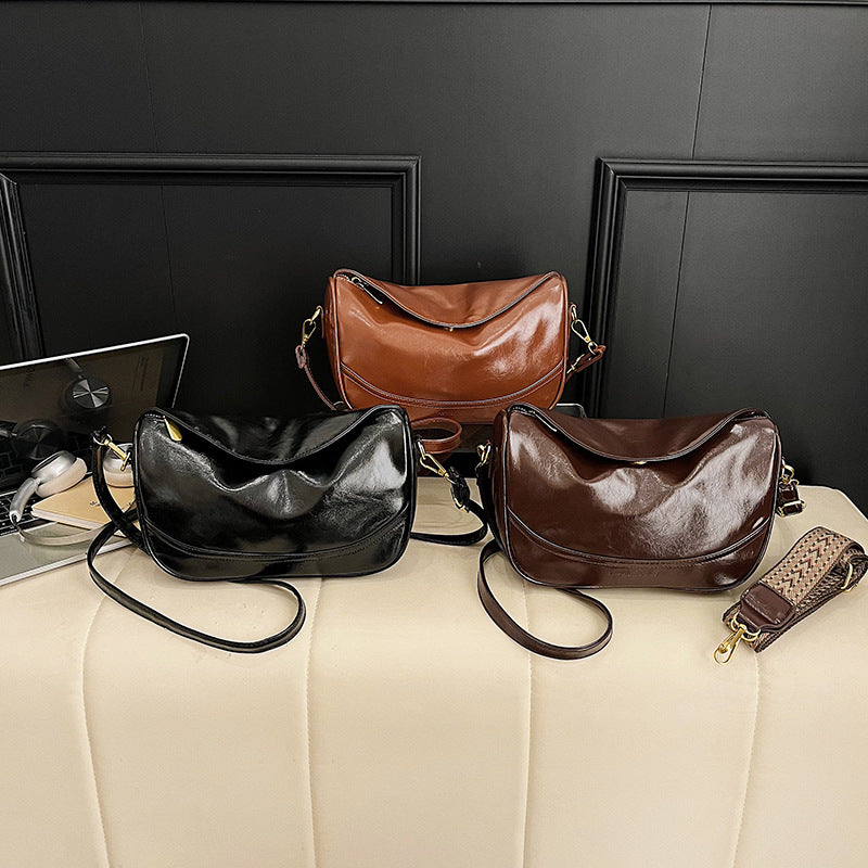 Sleek Pouch Crossbody Bag