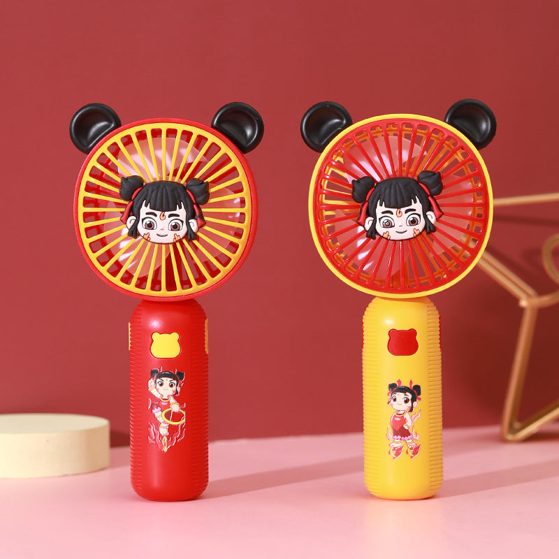 Women's Hand Fan with Cartoon Design Stornfield