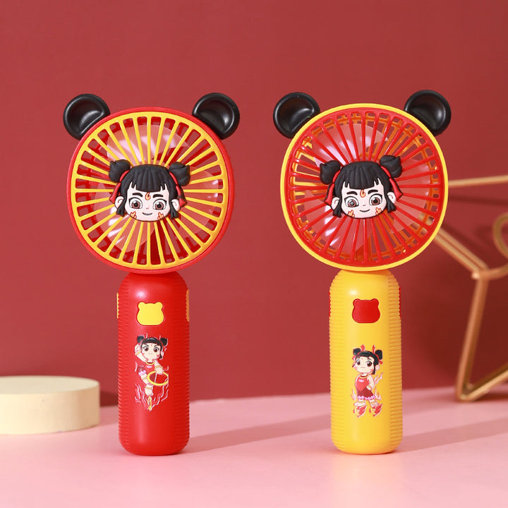 Women's Hand Fan with Cartoon Design Stornfield