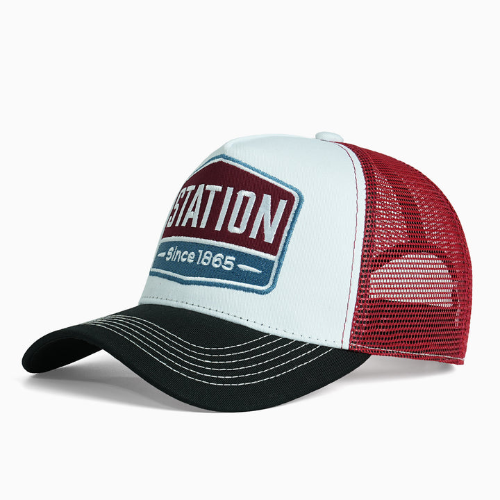 Women Breathable Trucker Cap with Vintage Design Stornfield