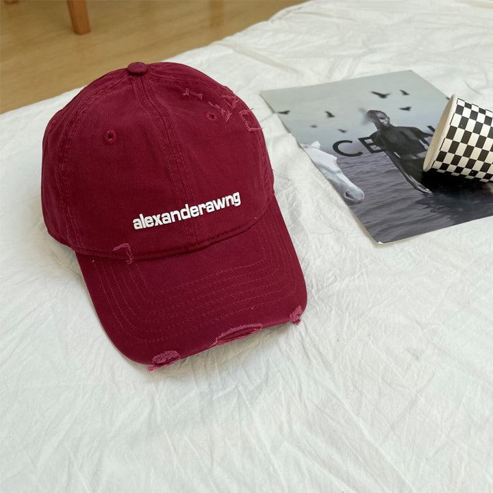 Unisex Distressed Cotton Baseball Cap Stornfield