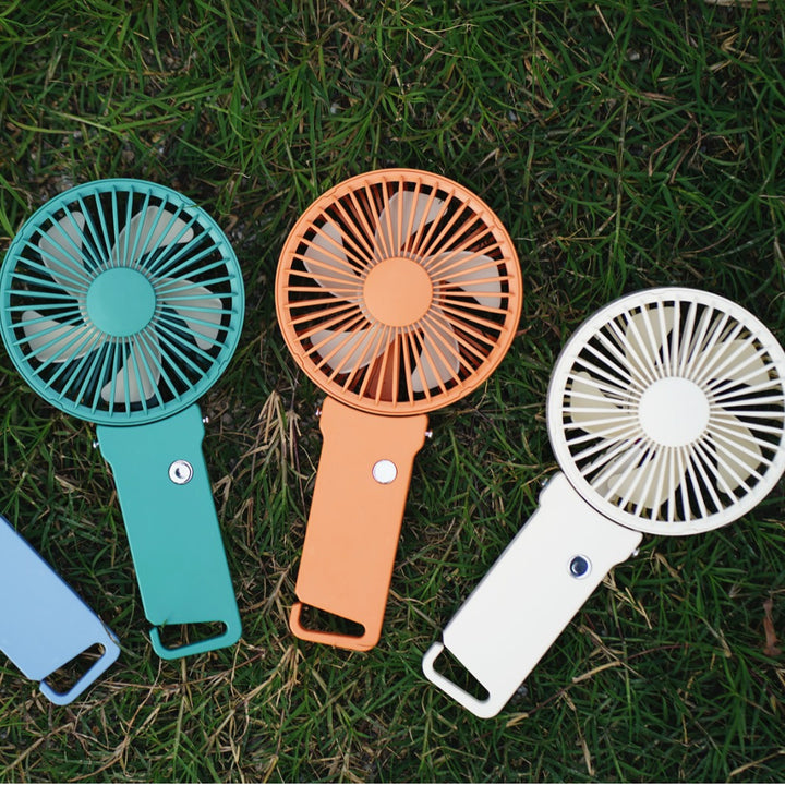 Unisex Portable Hand Fan with Ergonomic Handle and Powerful Battery Stornfield