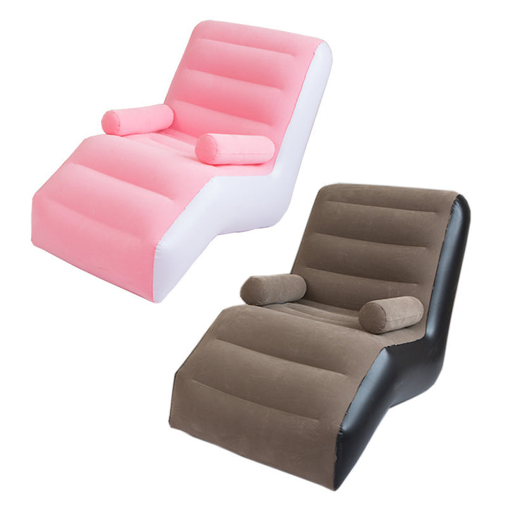 Women's Inflatable Comfort Lounge with Ergonomic Armrests Stornfield