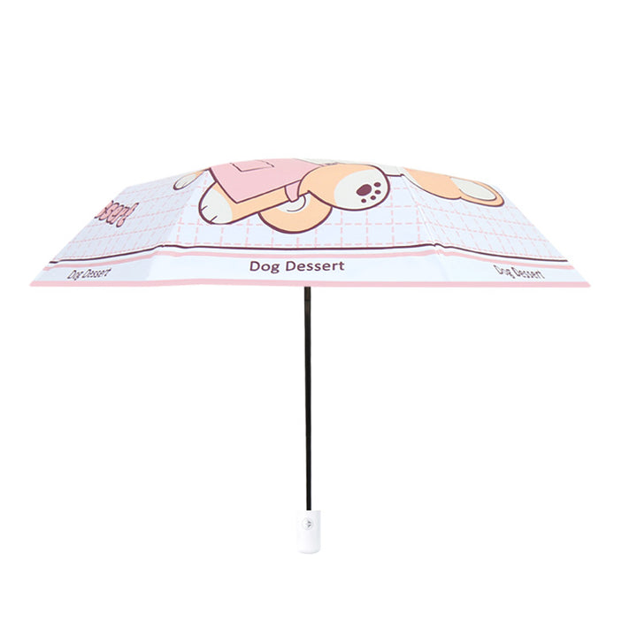 Women's Funny Foldable Umbrella with Cute Animal Design Stornfield