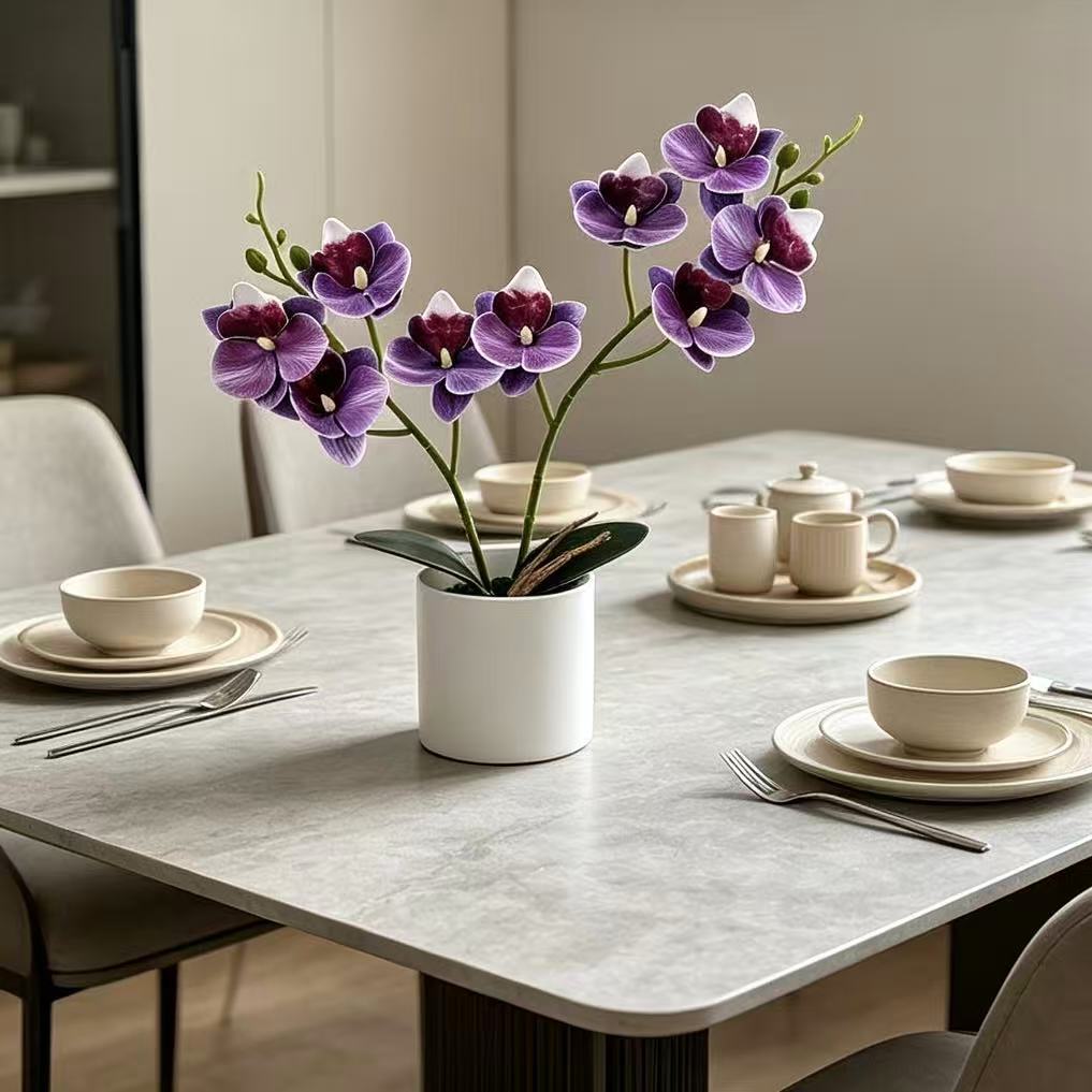 Artificial Orchid Flower Arrangement 1790480814 for Home Decor and Display