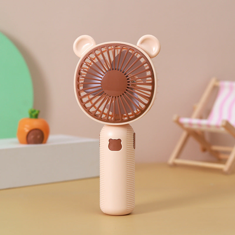 Women’s portable hand-held fan in cute bear design Stornfield