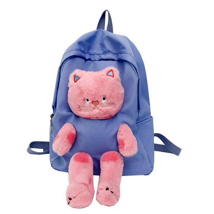Plush Cartoon Animal Backpack