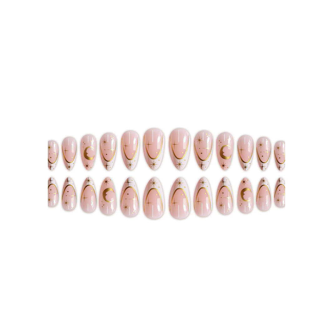 Artistic Starlit Nail Art Extensions Stornfield