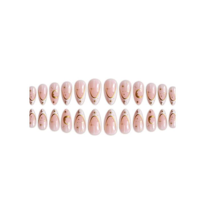 Artistic Starlit Nail Art Extensions Stornfield