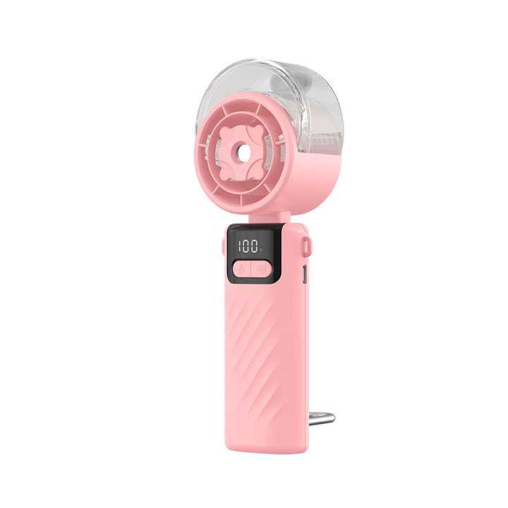 Unisex Rechargeable Adjustable Airflow Handheld Mist Fan Stornfield
