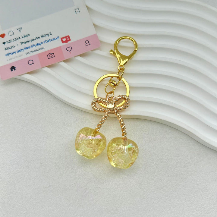 Cherry-Inspired Decorative Keychain Stornfield