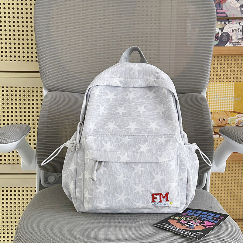Fun Star-Patterned Casual Backpack Stornfield