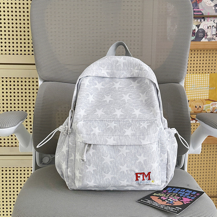 Fun Star-Patterned Casual Backpack Stornfield