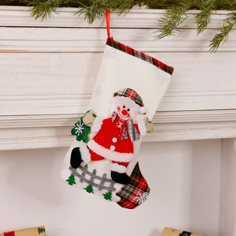 Fun Christmas stocking with reindeer motif Stornfield