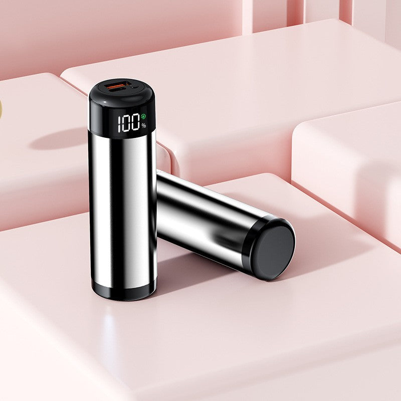 Power bank with digital charging display and integrated flashlight Stornfield