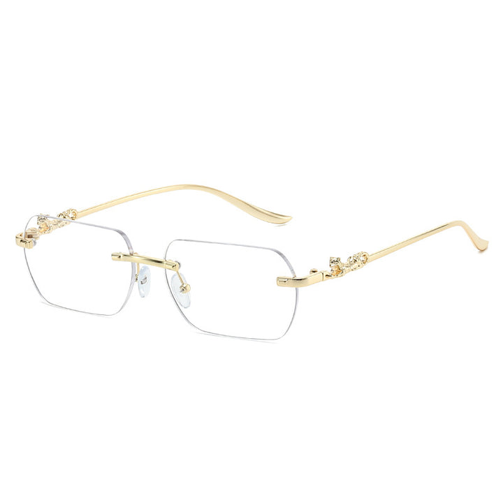 Ladies elegant half-rim glasses with decorative details Stornfield