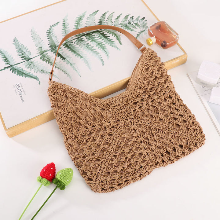Hand-knotted Macrame Shoulder Bag Stornfield