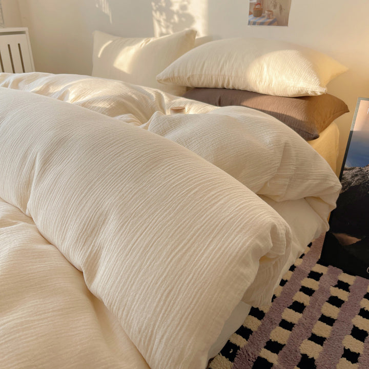 Ultra Soft Textured Duvet Cover Set