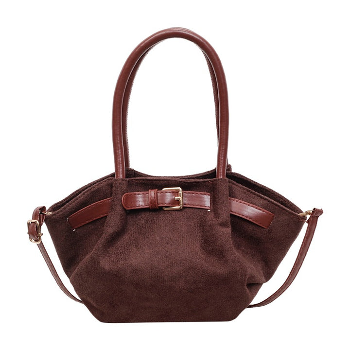 WoChic Suede Satchel Bag Stornfield