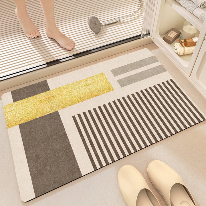 Stylish Modern Bathroom Mat Stornfield