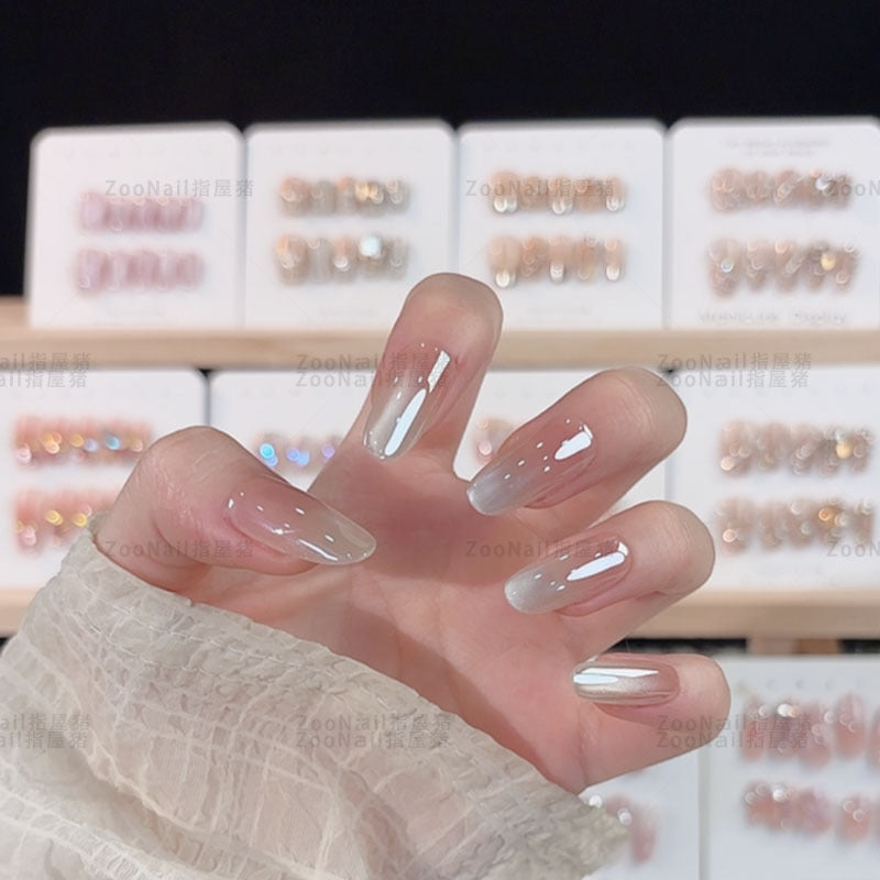 Gradient Ombre Press-On Nail Enhancements