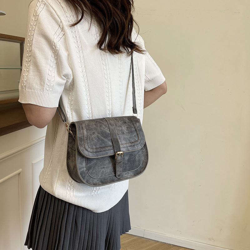 Vintage-Inspired Crossbody Satchel Stornfield