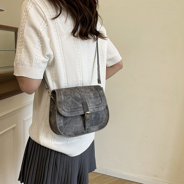 Vintage-Inspired Crossbody Satchel Stornfield