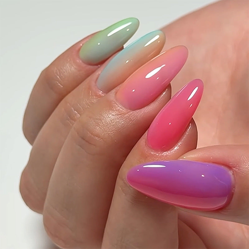 Artistic Long-Lasting Press-On Nail Collection Stornfield