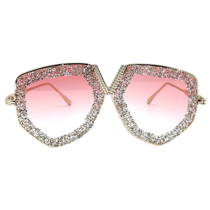 Ladies fashionable sunglasses with sparkling frame and elegant shape Stornfield
