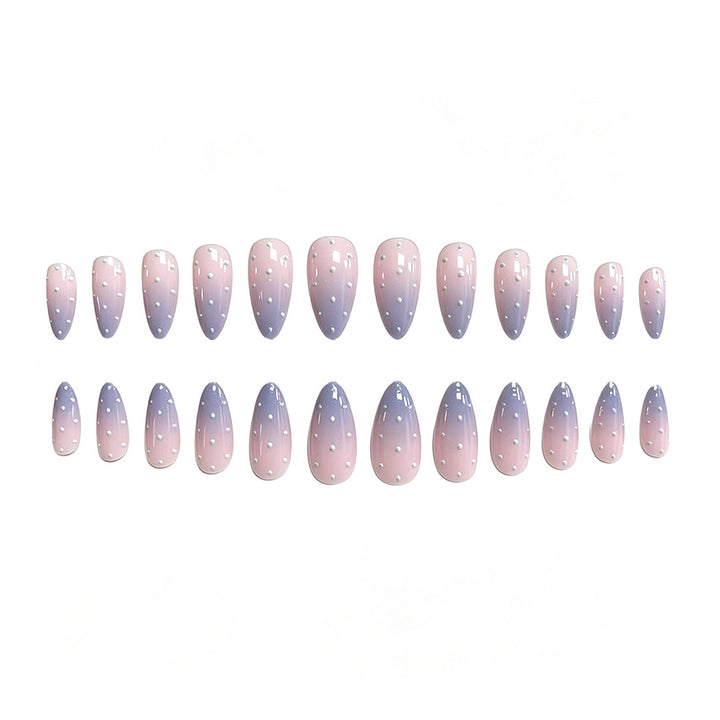 Elegant Polka Dot Long-Lasting Gel Nail Art Stornfield