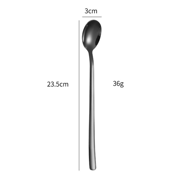 More elegant and ergonomic dessert spoon made of high-quality stainless steel Stornfield
